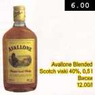 Allahindlus - Аvаllоnе Blended Scotch viski 40%, 0,5 l