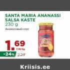 SANTA MARIA ANANASSI
SALSA KASTE
230 g