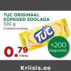 Allahindlus - TUC ORIGINAAL
KÜPSISED SOOLAGA
100 g