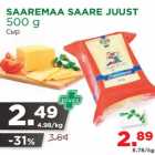 Allahindlus - SAAREMAA SAARE JUUST
500 g