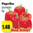 Allahindlus - Paprika
(punane)
kg