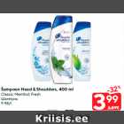 Allahindlus - Šampoon Head & Shoulders, 400 ml


