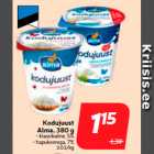 Kodujuust
Alma, 380 g
