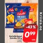 Картофельные чипсы
Estrella, 140 г