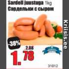 Sardell juustuga 1 kg