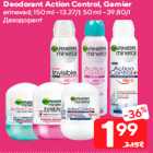 Allahindlus - Deodorant Action Control, Garnier

