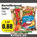 Allahindlus - Kartulikrõpsud
Taffel
150g
3 sorti