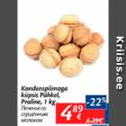 Allahindlus - Kondenspiimaga küpsis Pähkel, Praline, 1 kg