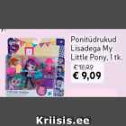 Ponitüdrukud Lisadega  My Little Pony, 1 tk