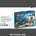 LEGO City Furgoonauto ja haagis, 1 tk***