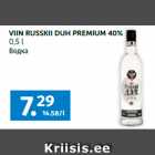 VIIN RUSSKII DUH PREMIUM 40%
0,5 l