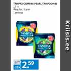 TAMPAX COMPAK PEARL TAMPOONID