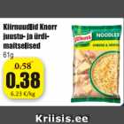 Kiirnuudlid Knorr juustu- ja ürdimaitselised 61 g