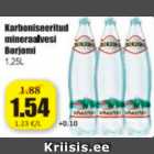 Газированная минеральная вода Borjomi 1,25 л
