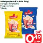 Allahindlus - Mikropopkorn Estrella, 90 g

