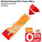 Allahindlus - Röstsai Kodusai Mini, Fazer, 240 g
