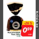 Must põrandaleib
Fazer, 390 g
