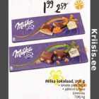 Milka šokolaad, 250 g . tervete рähklitega 
. pähklid toffees 