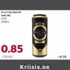 A.Le Coq Special
hele õlu