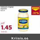 Hellmann’s Original
majonees
420 ml