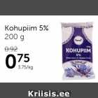 Allahindlus - Kohupiim 5%, 200 g