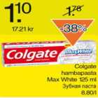 Allahindlus - Colgate hambapasta Max White