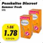 Allahindlus - Pesukaitse Discreet Summer Fresh 60tk