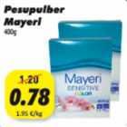 Allahindlus - Pesupulber Mayeri 400g