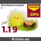 Munadepüha komplekt
tk