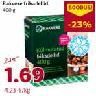 Магазин:Comarket,Скидка:Фрикадельки
400 г