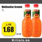 Магазин:Grossi,Скидка:Мульти  нектар Granini 1 л