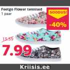 Feetgo Flower tennised
