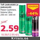 Taft juukselakk ja
juuksevaht