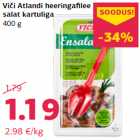 Viči Atlandi heeringafilee
salat kartuliga
400 g