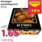 Europagar
kaneeliküpsised
250 g