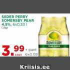 Allahindlus - SIIDER PERRY
SOMERSBY PEAR
4,5%, 6x0,33 l