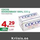 Allahindlus - COCOS
KOOKOSRASV 100%, 500 g
