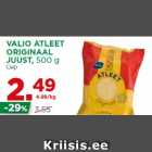 VALIO ATLEET
ORIGINAAL
JUUST, 500 g