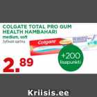 Allahindlus - COLGATE TOTAL PRO GUM
HEALTH HAMBAHARI