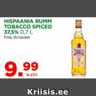 Allahindlus - HISPAANIA RUMM
TOBACCO SPICED
