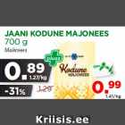 Allahindlus - JAANI KODUNE MAJONEES
700 g