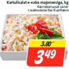 Магазин:Hüper Rimi,Скидка:Картофельный салат
с майонезом без Е-добавок