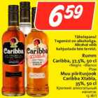 Allahindlus - Rumm
Caribba, 37,5%, 50 cl
•Negro •Blanco; Muu piiritusjook
Caribba Xtabla,
35%, 50 cl