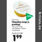 Allahindlus - Joel Ostrat Chiapuding mango ja granolaga 150 g