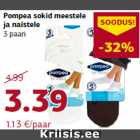 Pompea sokid meestele
ja naistele