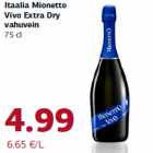 Allahindlus - Itaalia Mionetto
Vivo Extra Dry
vahuvein
75 cl