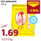 Uvic pelmeenid
400 g