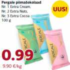 Pergale piimašokolaad