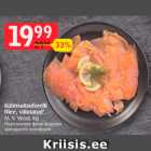 Külmsuitsuforelli filee, viilutatud*
