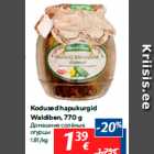 Kodused hapukurgid
Waldiben, 770 g
